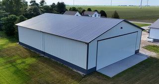 HOME AIRPORT HANGAR IN REMINGTON, INDIANA